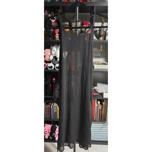 Wet Seal Mesh Coverup Dress